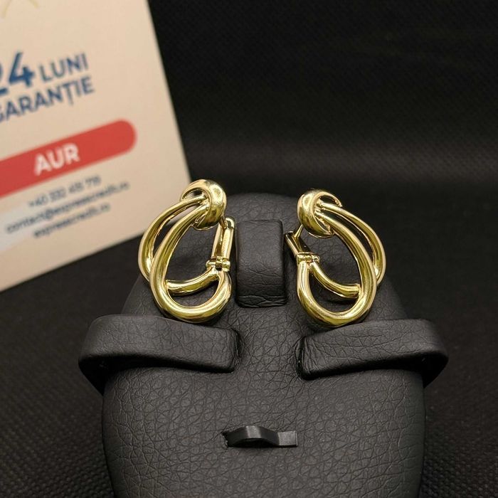 Cercei aur 14K 5.96g (AG15 Gara1 B33464.1) Garantie 2 ani!