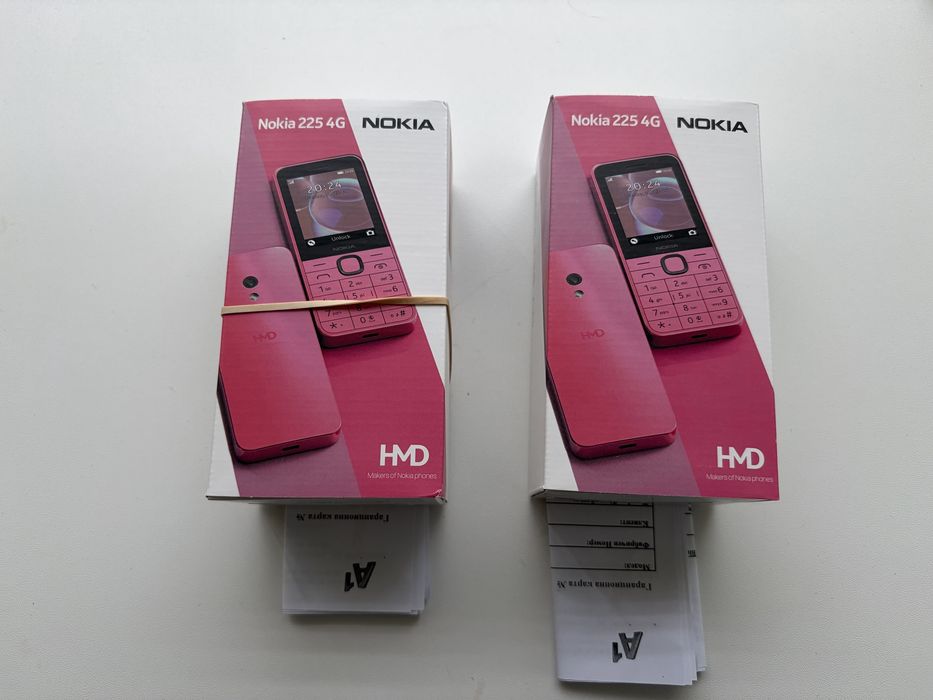 Nokia 225 4G Dark Blue Чисто Нови с 2г Гаранция Изгодно!!
