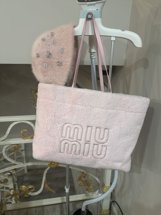 Комплект Миу Миу сумка и шляпка