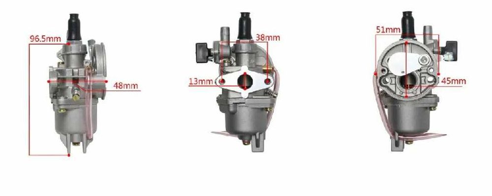 Carburator Pocket Bike 2t 49cc 50cc mini ATV moto scuter ieftin