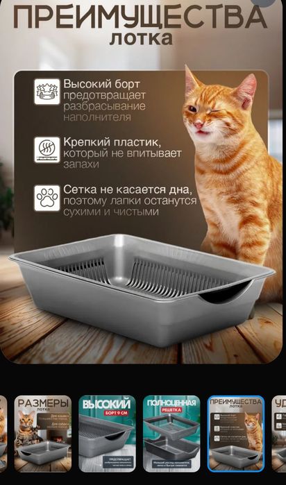 Продам лоток для кошек