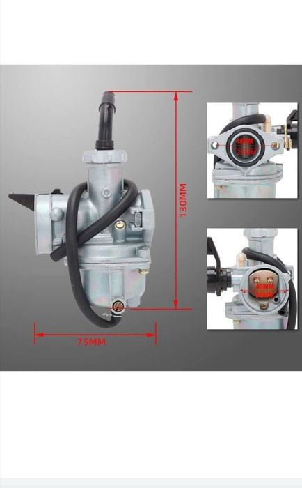 Carburator Pz22 scuter/Atv 110-125 cc