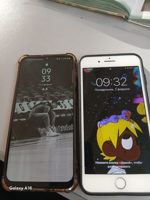 Samsung A50 Iphone 7pluse