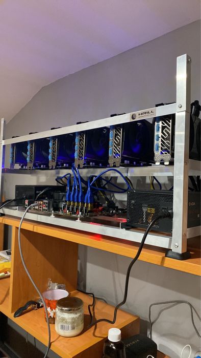 Ригове за крипто валута/Копачки/Видео карти RX6600