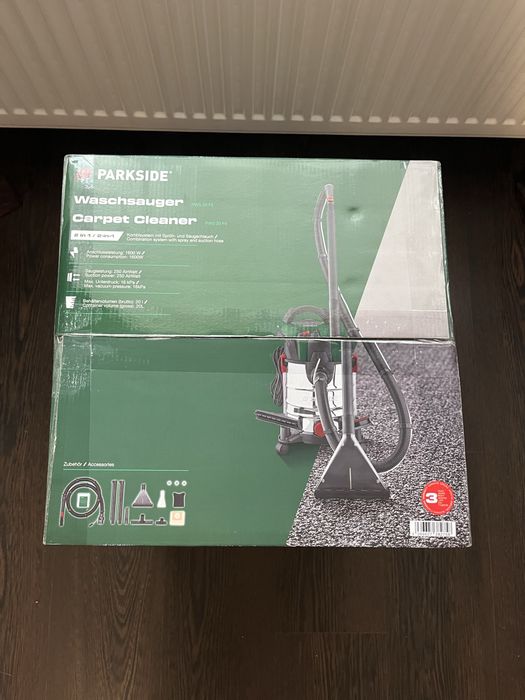 Vand aspirator cu spalare Parkside PWS f5 - nou, sigilat