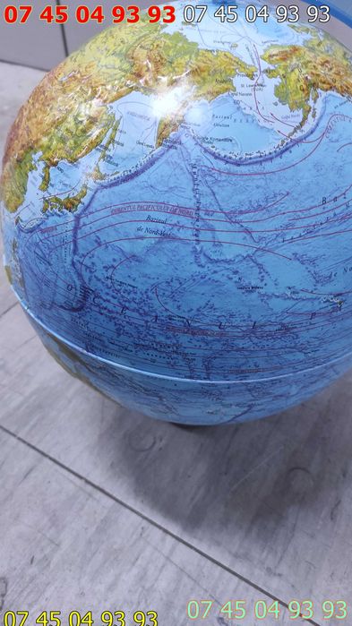 Glob pamantesc 15cm 25cm 30cm diametru cu iluminare si fara