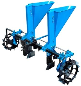 Двуредова сеялка за лук/чесън за мотоблок 392210