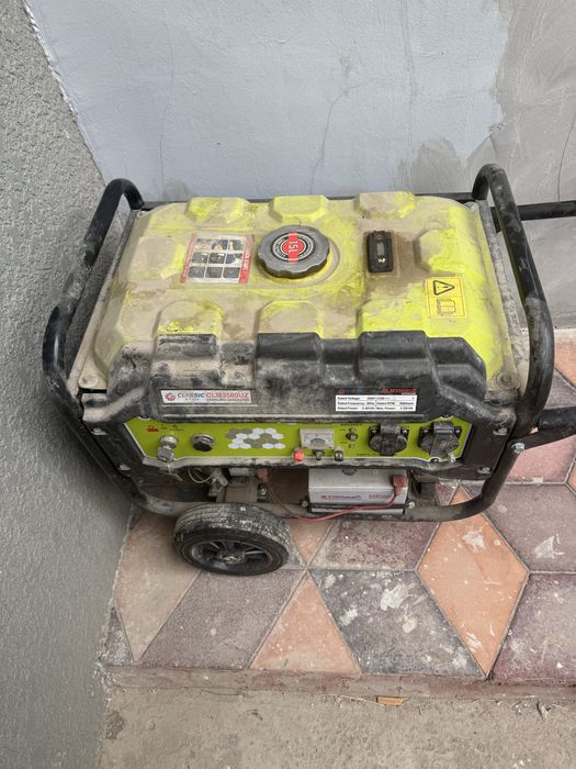 Generator Dvijok 3kv+avr Ozi yonib ochadi Генератор движок