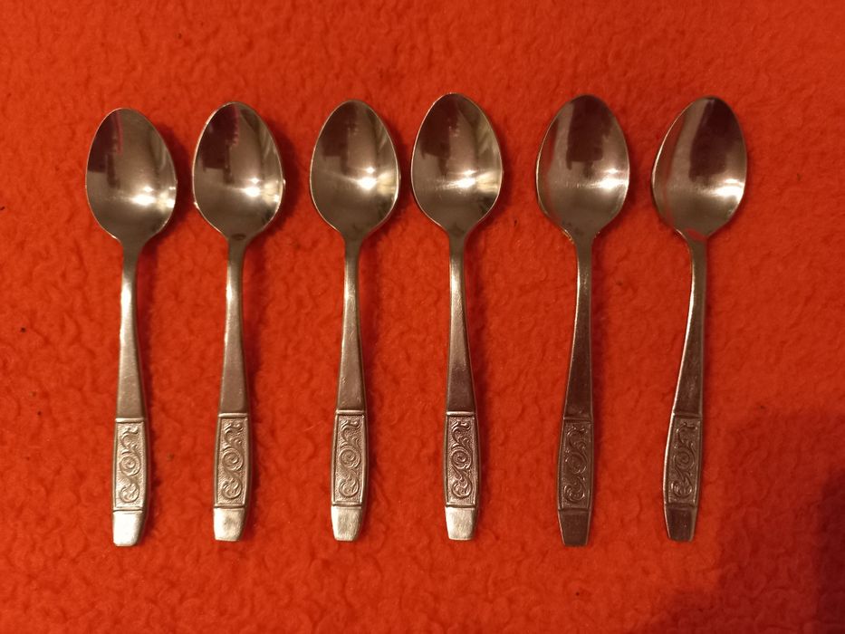 Руски вилици, лъжици, ножове, ретро