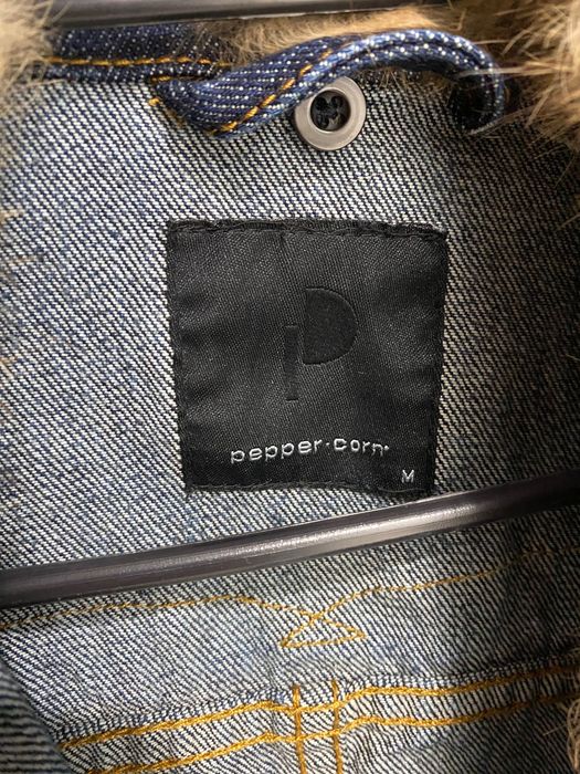 Дънково яке с естествен пух