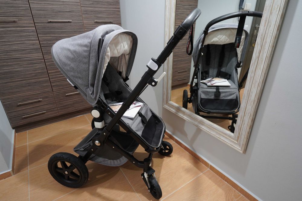 Дизайнерска количика Bogaboo Cameleon 3 Melange Grey + Бонуси Stokke