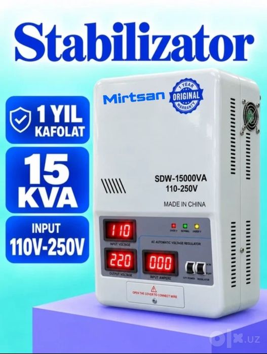 Stabilizator Mirtsan SDW-15 Kva 215 y.e.