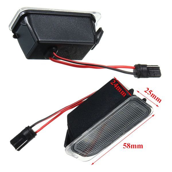 Плафони LED 3027-6 за регистрационен номер Ford KUGA S MAX MONDEO MK4
