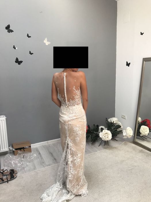 Rochie de mireasa Milla Nova cu trena detasabila