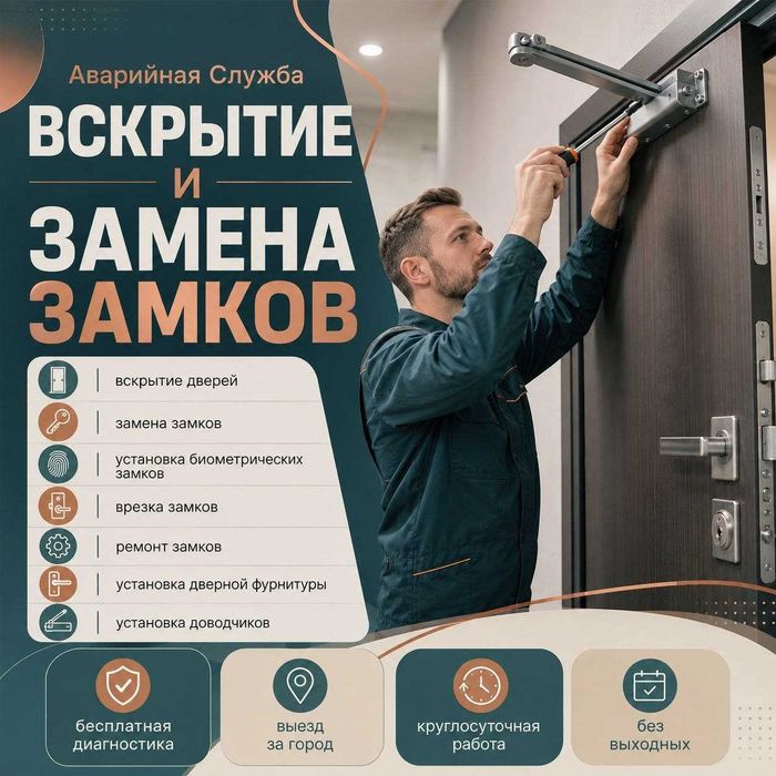 Открыть дверь|Вскрытие квартир*Замена замков,Ремонт личинок, ручек
