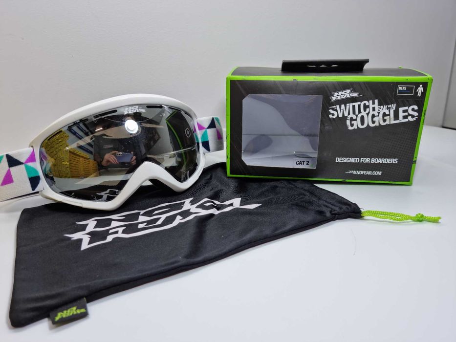 Ochelari Ski NoFear - Lentila Dubla - Anti Aburire - UV400 - Cat2