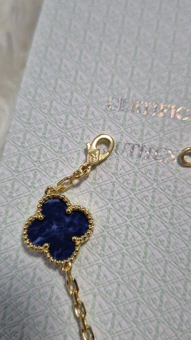 Bratara Van Cleef & Arpels Blue Motifs tip marmura