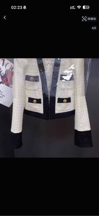 Пиджак в стиле Шанель