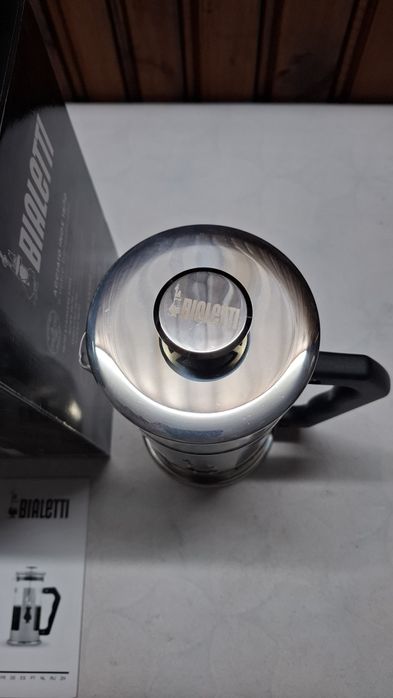 Френска преса Preziosa Bialetti 1 л,8 чаши,кафе,чай