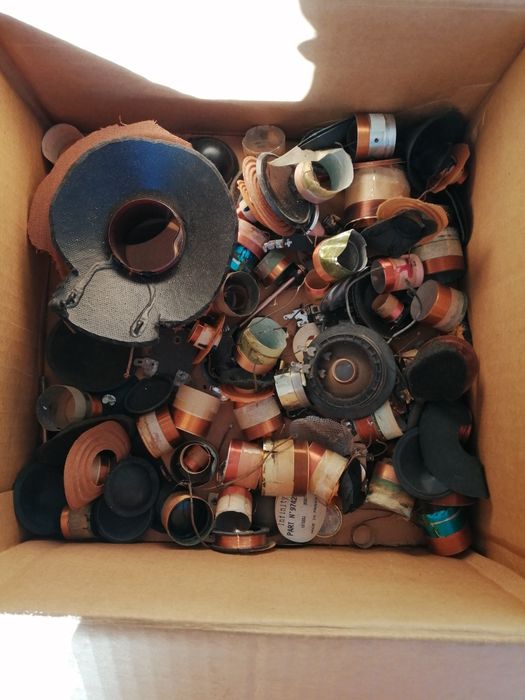 Piese bobinaj /recondiționare difuzoare/bobinaj/calote/bobine etc