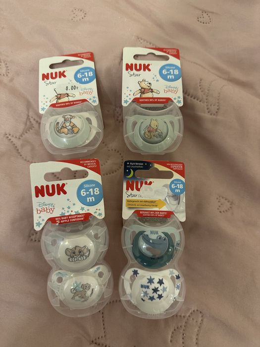 Залъгалки Nuk 6-18 m
