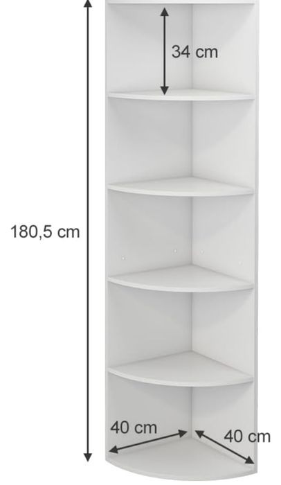 Ъглова етажерка 1059