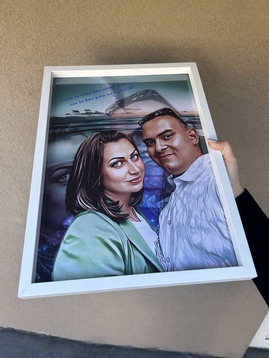 Дигитални портрети идеялният подарък за Свети Валентин