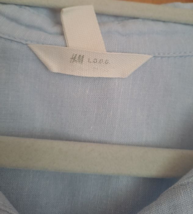 Camasa femei H&M Germany .Marimea 44.        Linen 55% ,Cotton 45%
