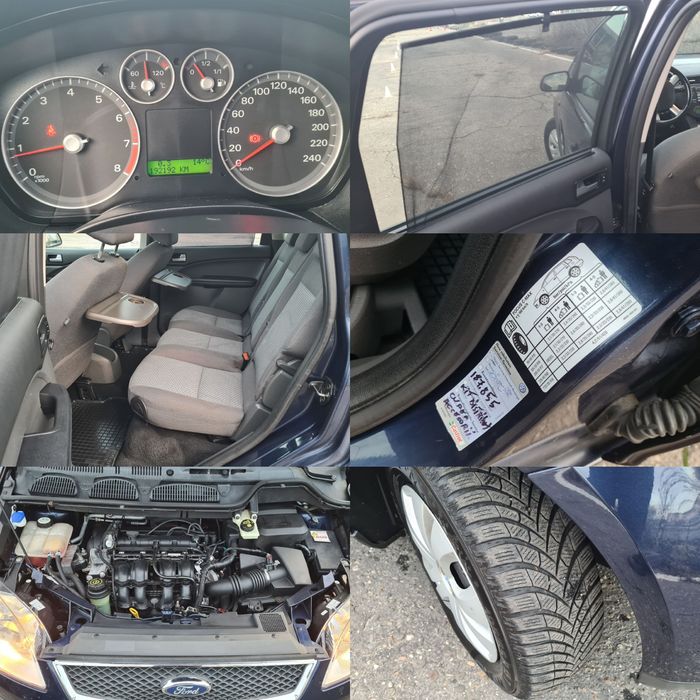 Ford Focus C-Max Ghia 2006 * 1.6 Benzina Clasic * Klimă * Pilot