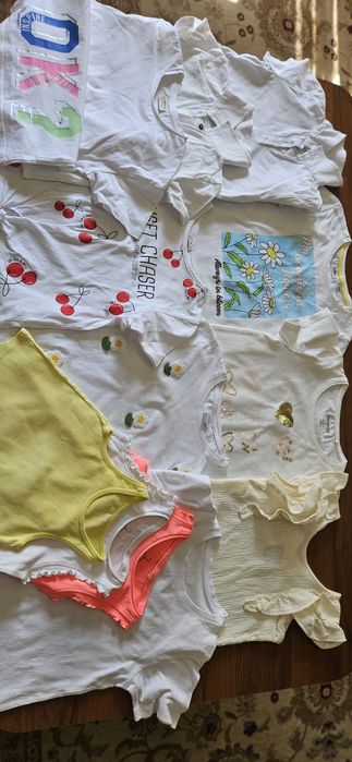 Пакет брендовых маек, футболок 6-9 лет