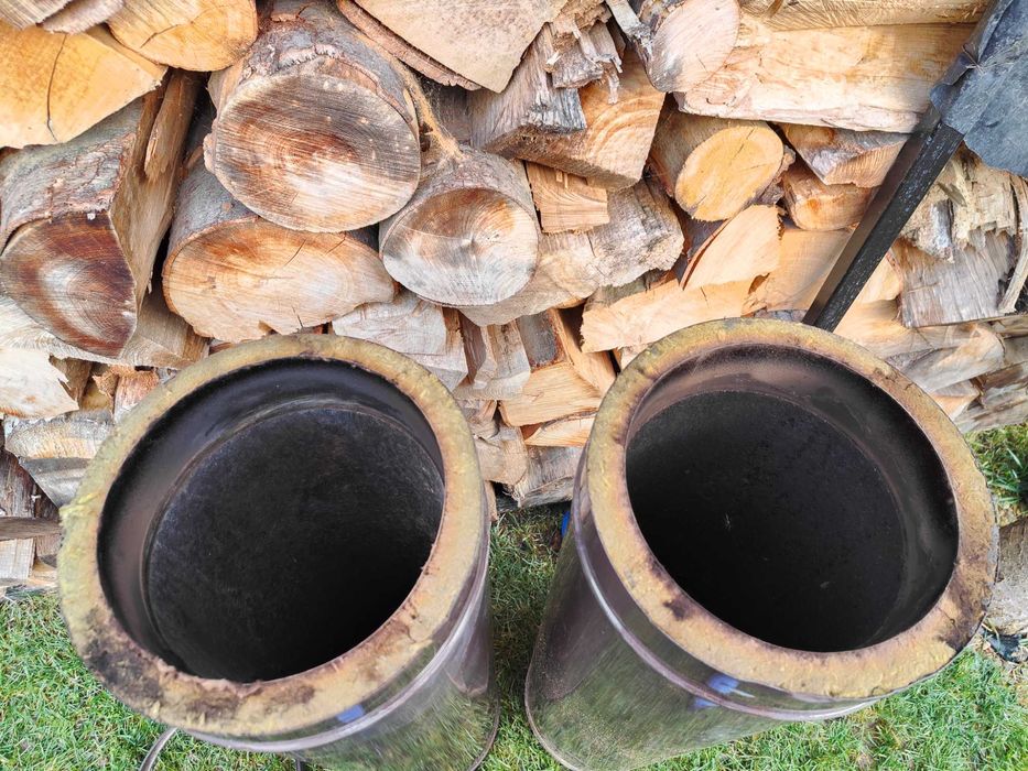 Element liniar inox izolat, diam int 200 , ext 300 mm, H=1M