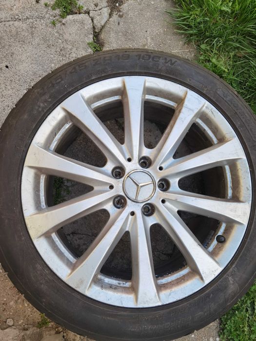 Оригинални джанти с гуми 18 - Мерцедес