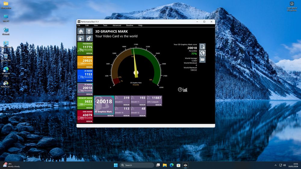 Sistem PC - R7 5800x - Radeon RX9060 XT - 32GB (2x16GB) RAM - 1TB NVMe
