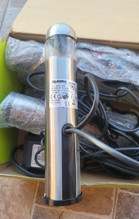 Set lampi exterior Alaska inox – noi