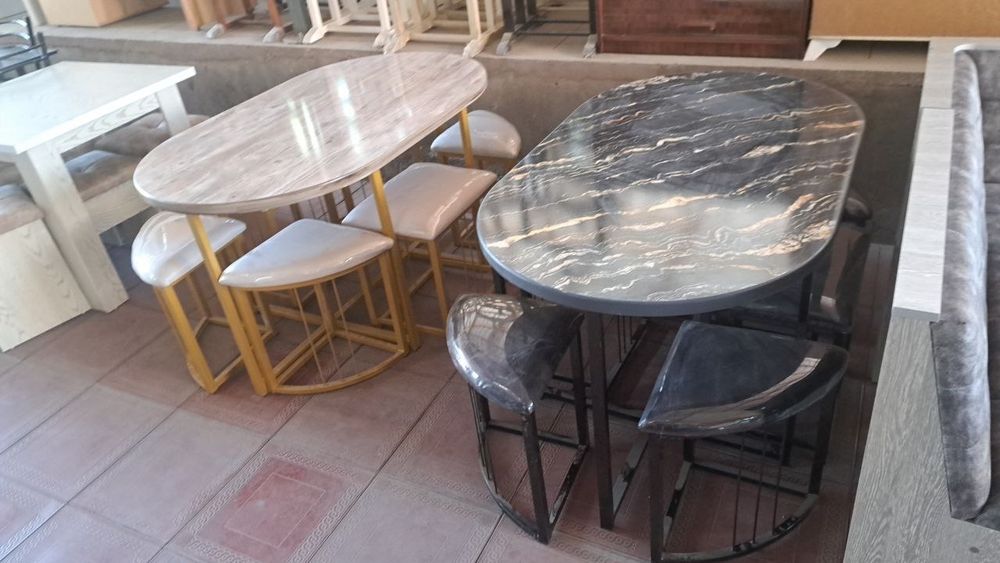 taburetka va stol uyingiz uchun компактный комплект табуреток для кухн