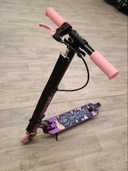 Trotinetă cu Suspensii şi Frâne pe Ghidon - produs resigilat Decathlon