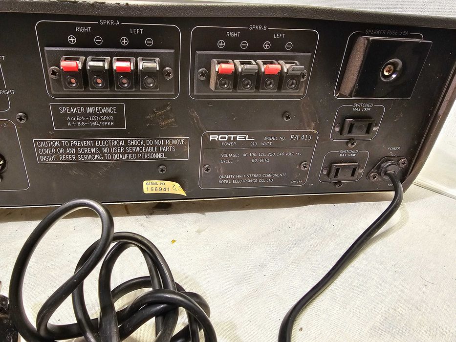 Rotel RA-413 1977 Japan