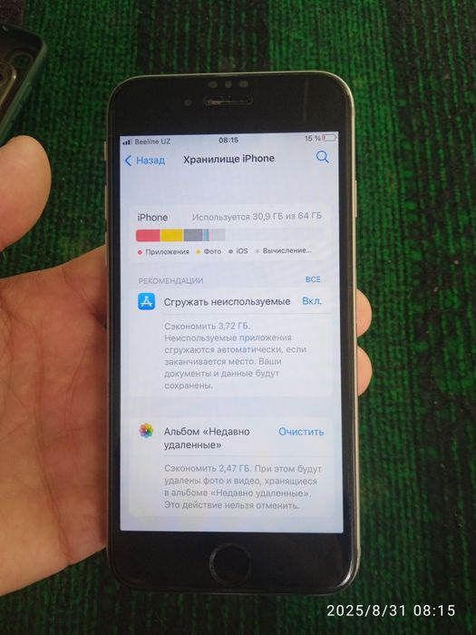 iphone 6s  ideal 64 gb choʻtki ishlashi