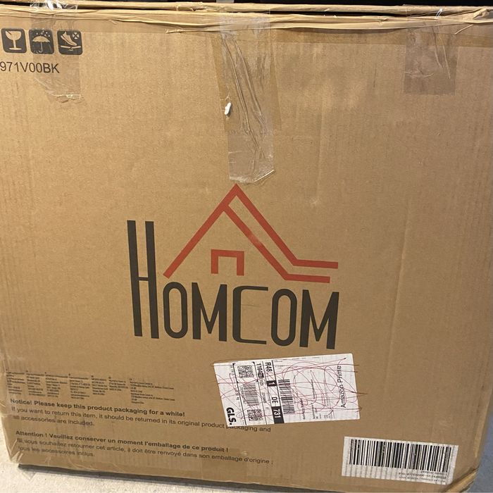 Стенно огледало с дървен рафт 55х55