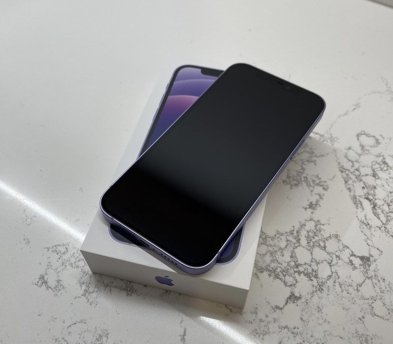 iPhone 12, 128 ГБ, фиолетовый