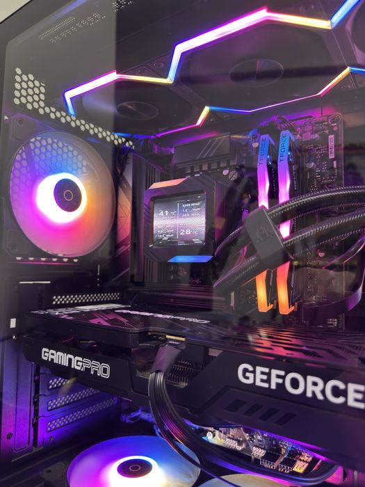 5070ti palit - 7- 9800x3D