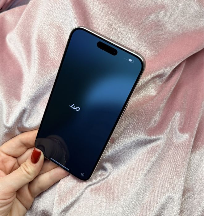 Iphone 15 pro max alb +husa cadou