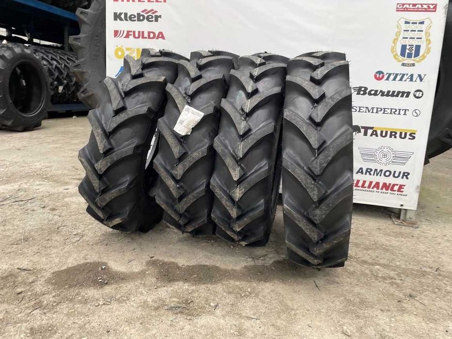 Cauciucuri noi marca OZKA 9.5-20 cu 8 pliuri pentru tractor fata