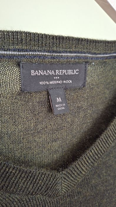 Шерстяной пуловер Banana Republic
