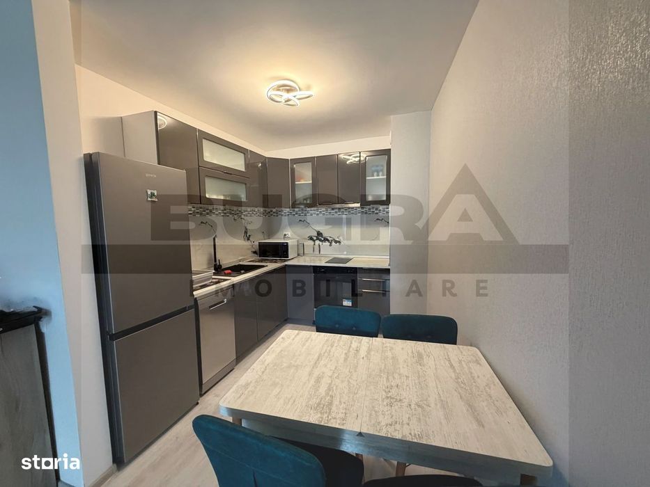 Apartament de 2 camere, modern, 57mp, parcare, zona Piata M Viteazul
