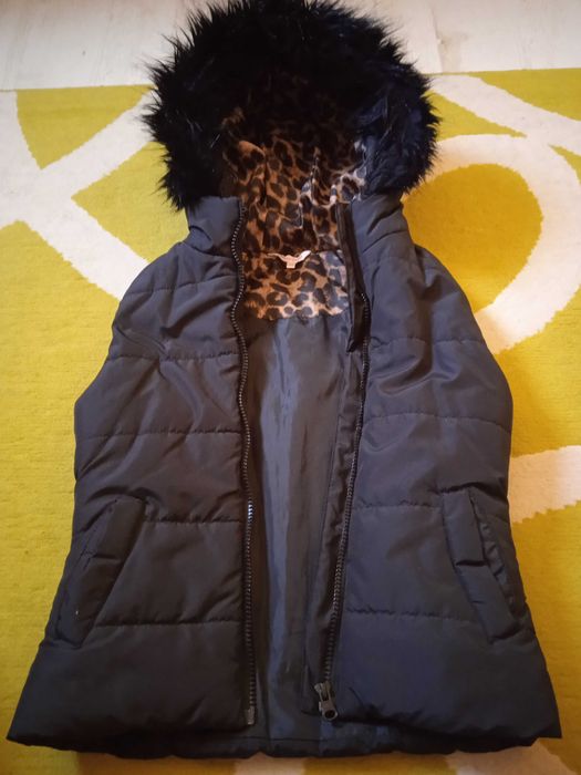 Детски елек с качулка за момиче на 9-10 години