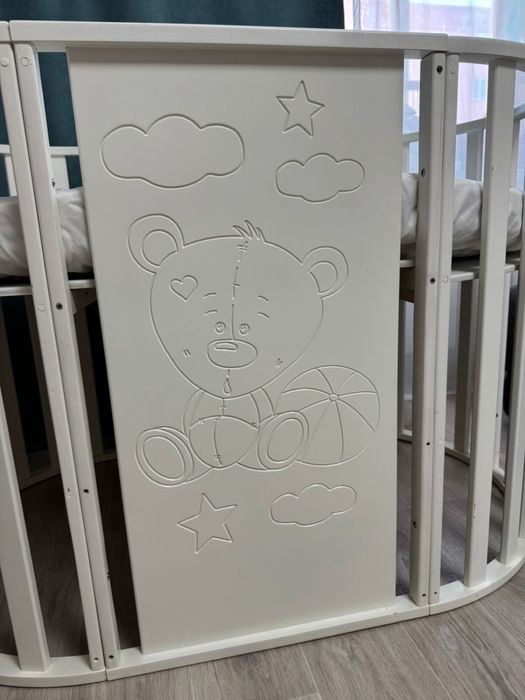 Продам детскую кроватку-трансформер