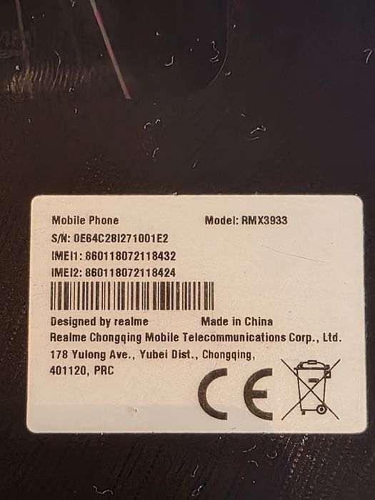 Realme Note 60 за части