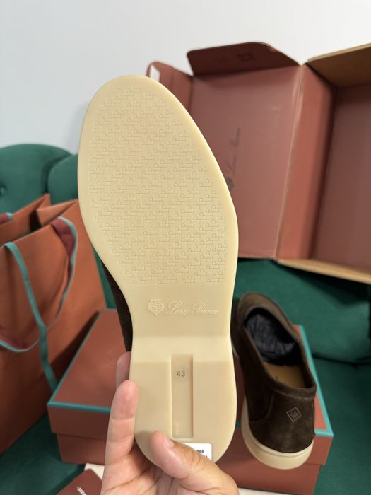 Mocasini Loro Piana piele naturala 100% Full Box colectie noua