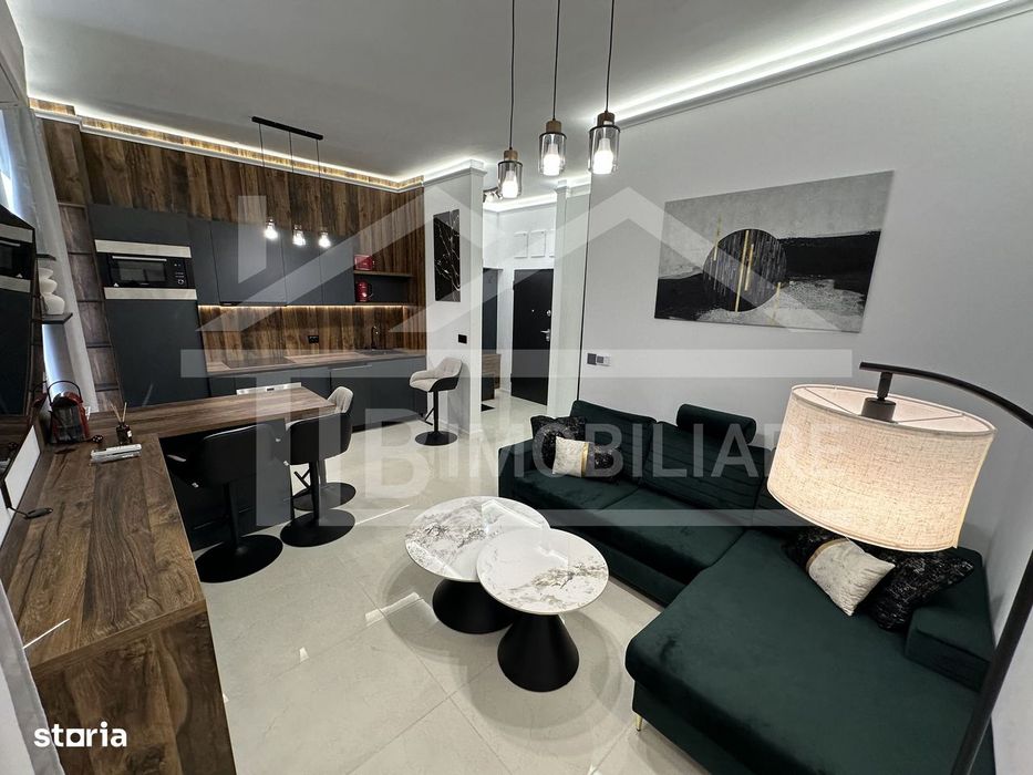 Apartament cu 2 camere, 52mp, terasa 20mp, parcare, lux, Zona Vivat — fotografia 1
